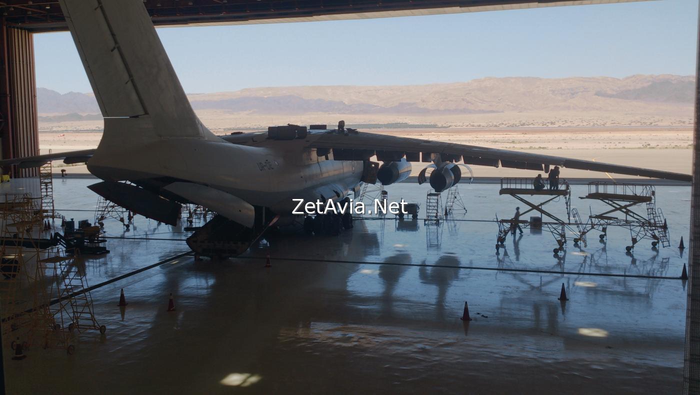 IL-76 maintanance in Aqaba